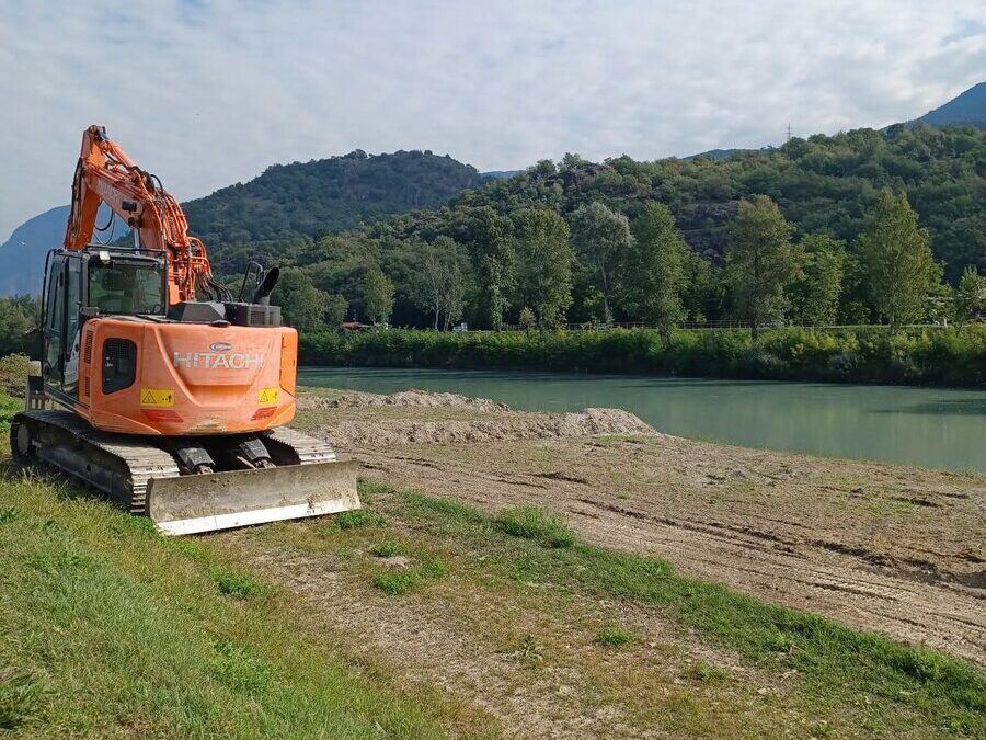 Lavori sulla sponda dell’Adige a Egna: chiesti chiarimenti alla Provincia di Bolzano